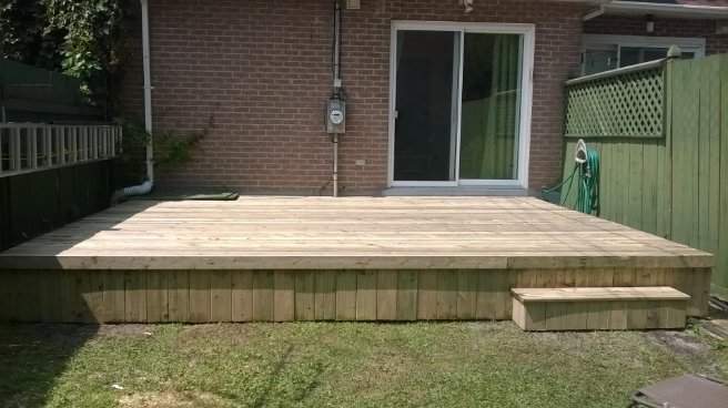 Terrasse en bois Grand Montréal