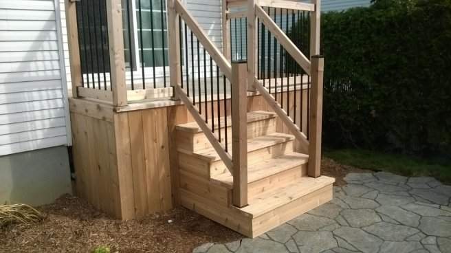 Terrasse en bois et composite – Grand Montréal