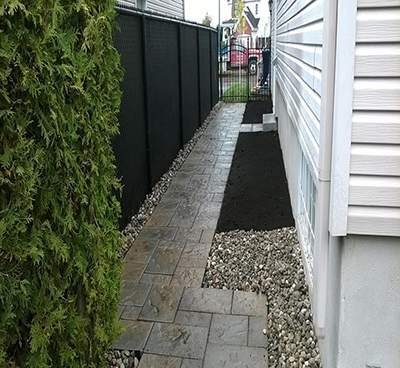 Nous réalisons différents travaux d'aménagement paysager.