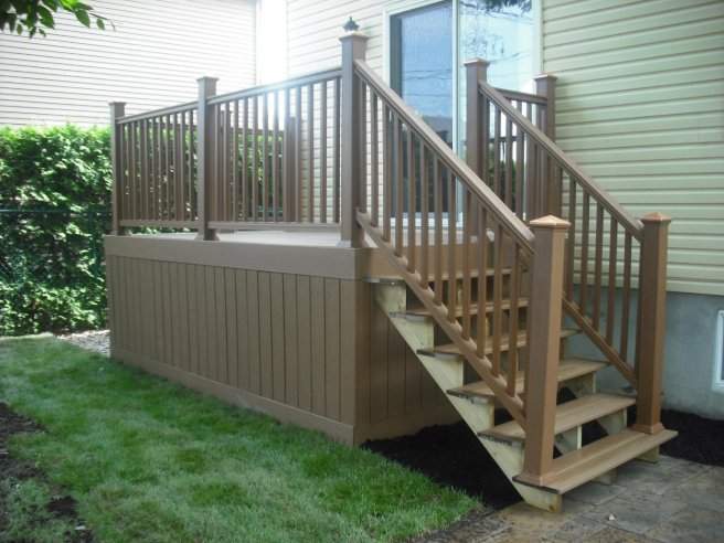 Terrasse en bois et composite – Grand Montréal