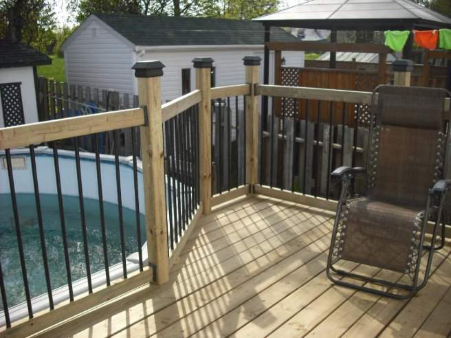 Terrasse en bois et composite – Grand Montréal
